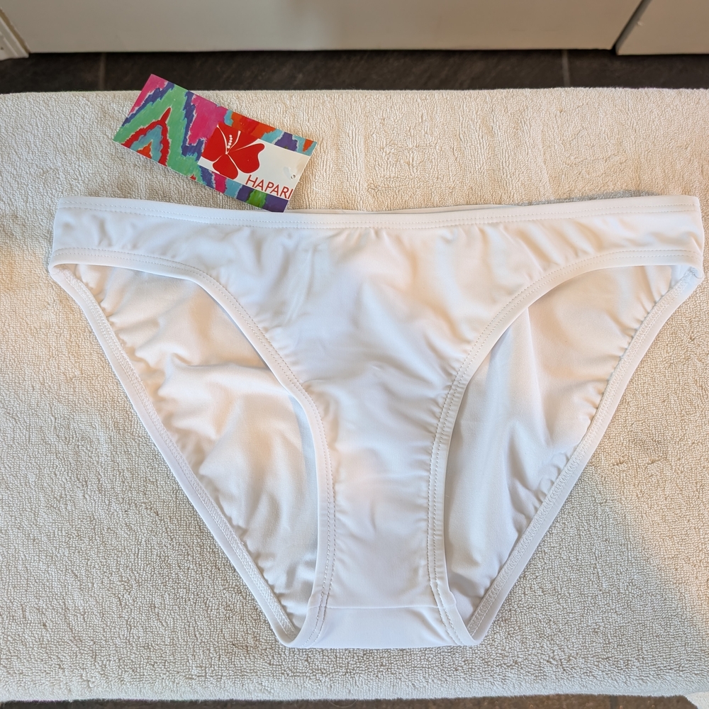 Hapari Classic White Swim Bottom